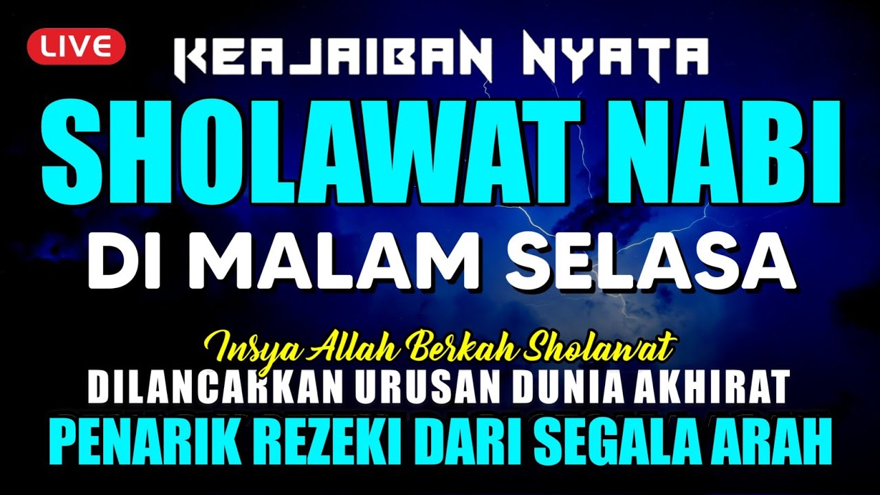 SHOLAWAT PENARIK REZEKI PALING MUSTAJAB, Sholawat Nabi Muhammad SAW, SHOLAWAT JIBRIL PALING MERDU