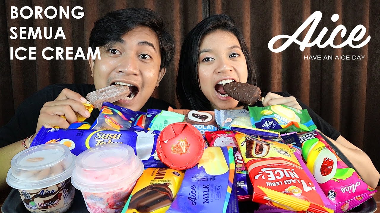 MUKBANG ICE CREAM AICE PARTY
