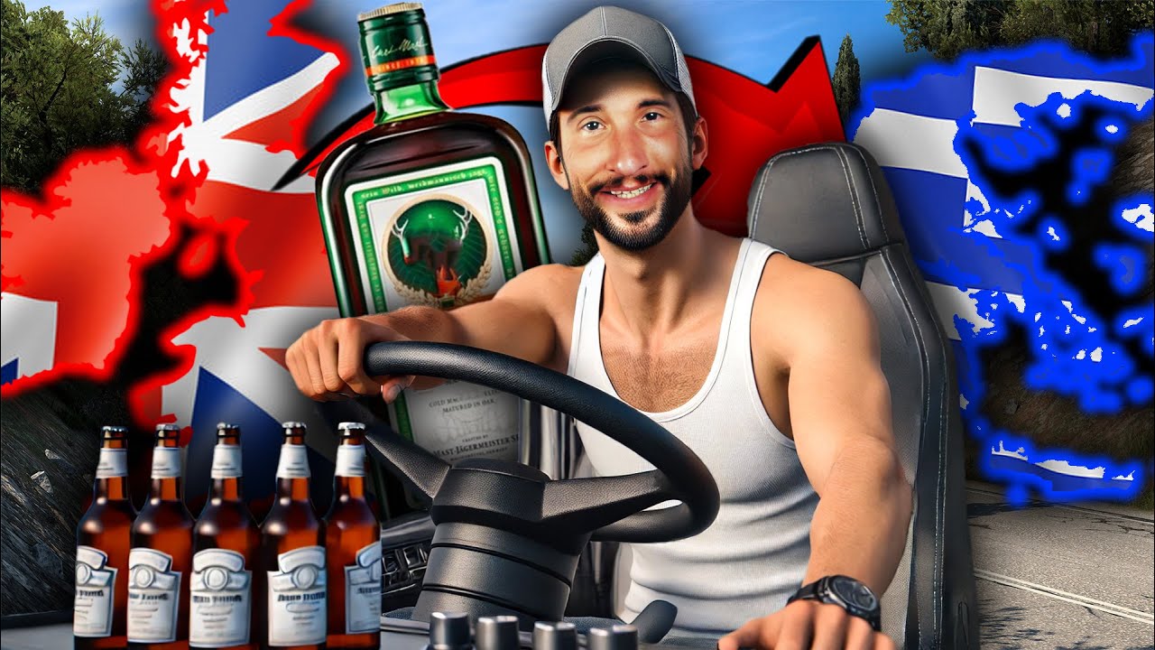 JAK DOJECHAŁEM DO GRECJI MAJĄC 2 PROMILEI? | EURO TRUCK SIMULATOR GRECJA [2/2]