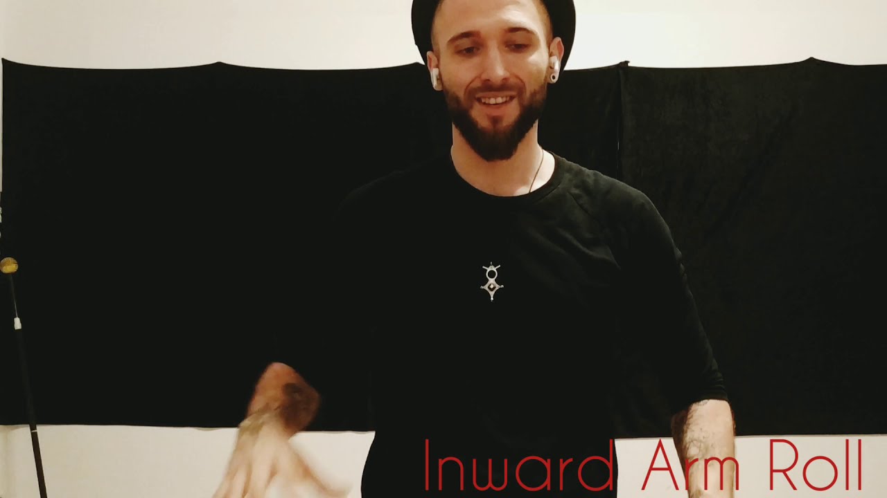 Dragon Staff Tutorial / Trap - Inward Arm Rolls