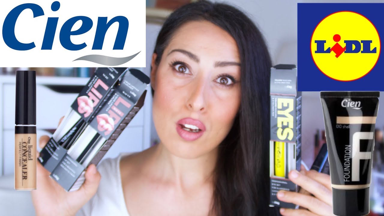 CIEN LIDL MAKE-UP COMPLETO USANDO SOLO I TRUCCHI DI LIDL 🤔😱😅osservatricescaltra