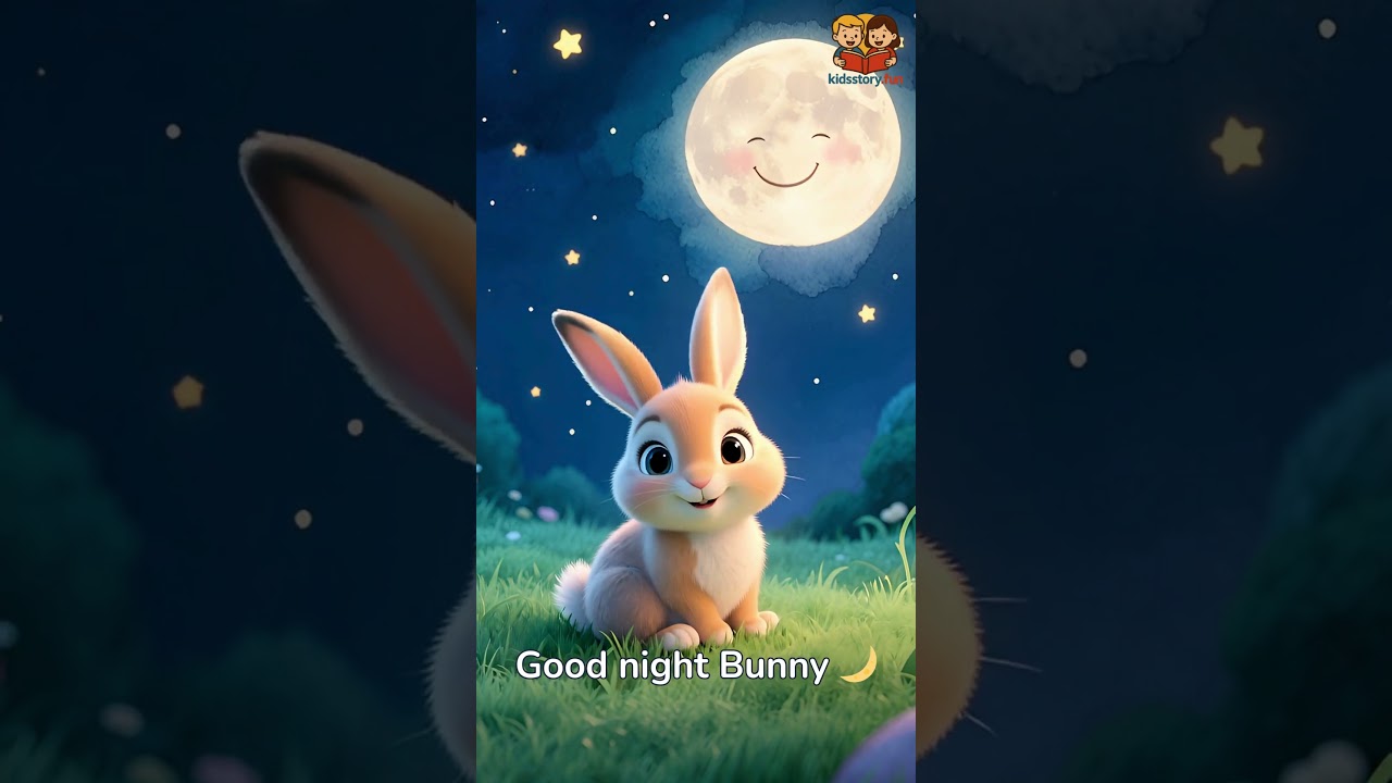 Good Night Bunny 🌙🐰 | Calm Bedtime Story for Kids  