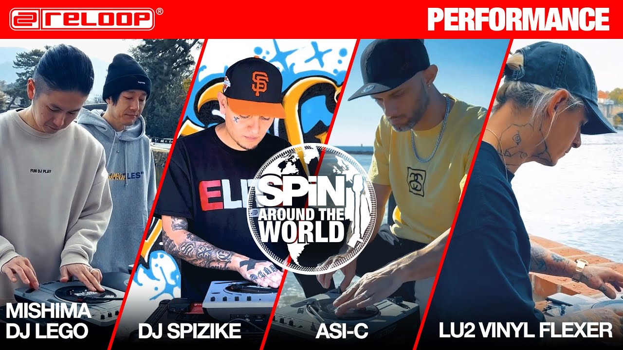 SPIN around the World Vol. VII featuring MISHIMA, DJ LEGO, DJ Spizike, Asi-C & LU2 VINYL FLEXER