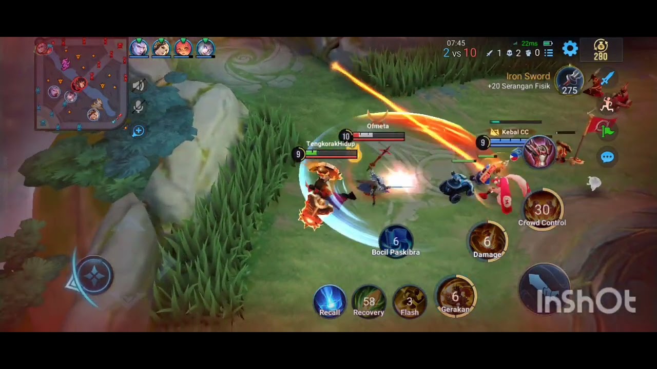 Push Solo Rank pakai Hero dari Role Tank Penghancur Jagat Klasik Honor Of Kings Indonesia.Bantai Bos