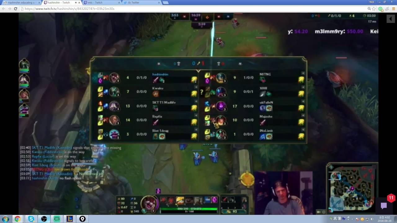 Обзор игрового процесса — игра-спор Хашиншин/Райотер