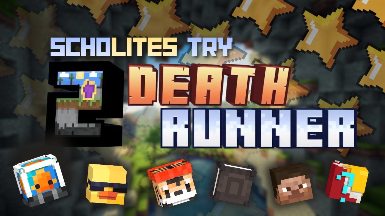 WE played a DEATHRUN MAP in Minecraft.. (Minecraft Second Deathrunner)
