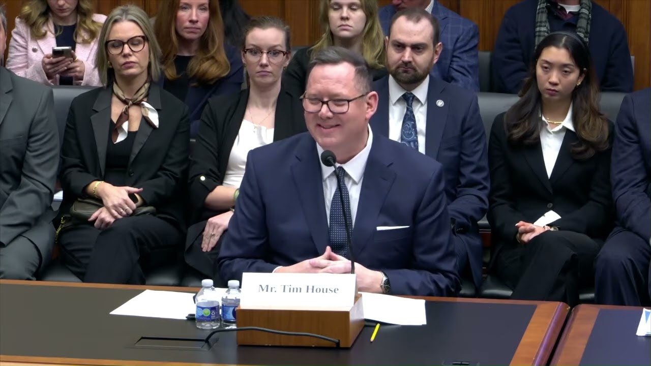 WIA's Tim House at Hearing on Employer-Led AI Workforce Training: Streamlining Federal Programs