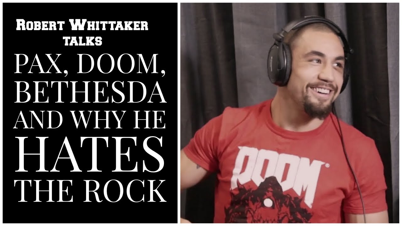 Robert Whittaker talks PAX, Doom, Bethesda and why he hates The Rock