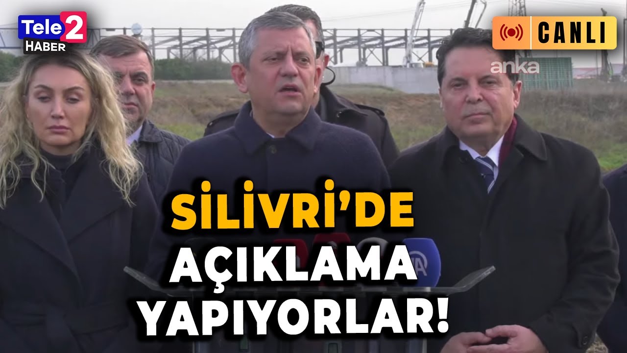 #CANLI CHP Genel Başkanı Özgür Özel ve Ahmet Özer, Silivri'de açıklama yapıyor / İstanbul