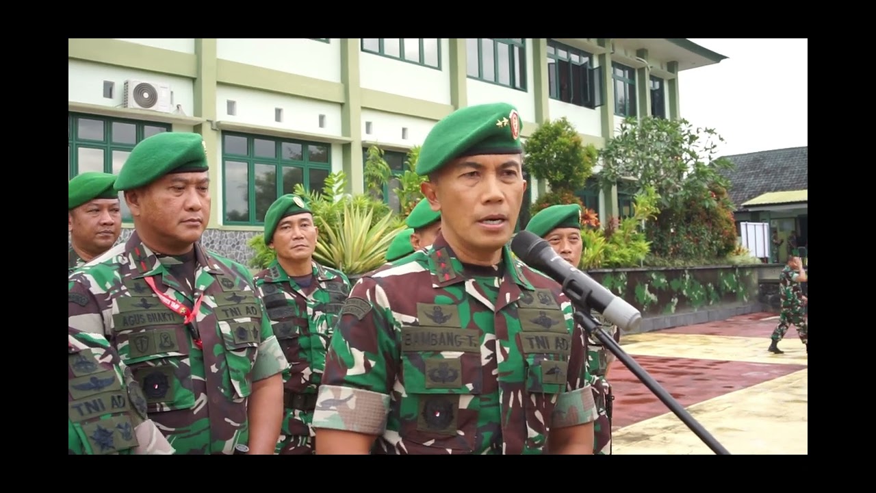 APEL KOMANDAN SATUAN KODAM IX/UDAYANA
