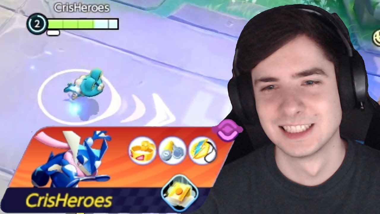 We needed BIG DAMAGE so I played BOT PATH GRENINJA | Pokemon Unite