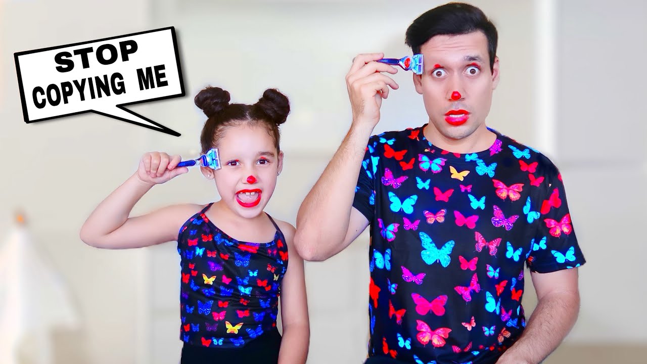 COPYING WHAT SURI DOES FOR 24 HOURS!! | Jancy Family