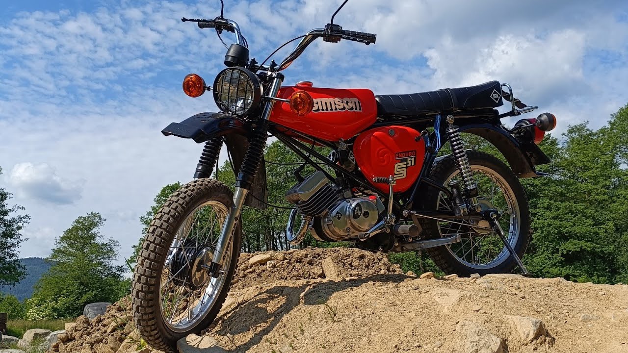 SIMSON S51 ENDURO 1985r. - Prezentacja 2k23