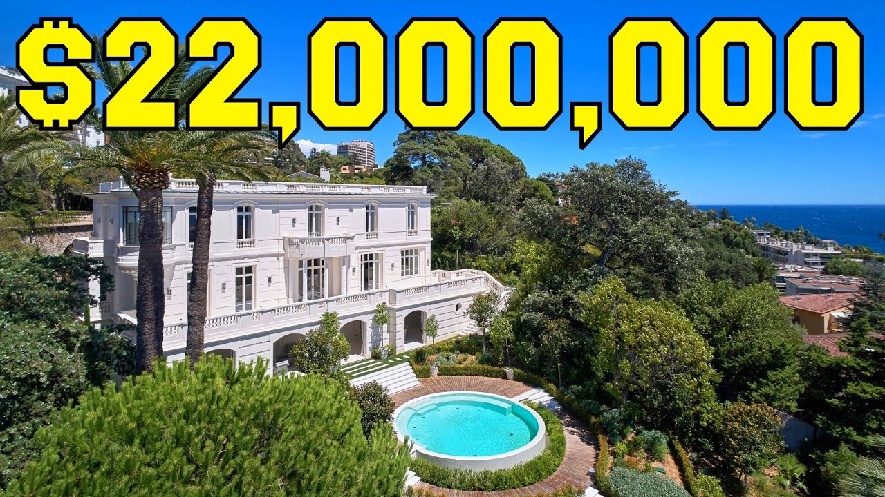 Luxury Belle Epoque Mansion With Panoramic Sea View in Cannes