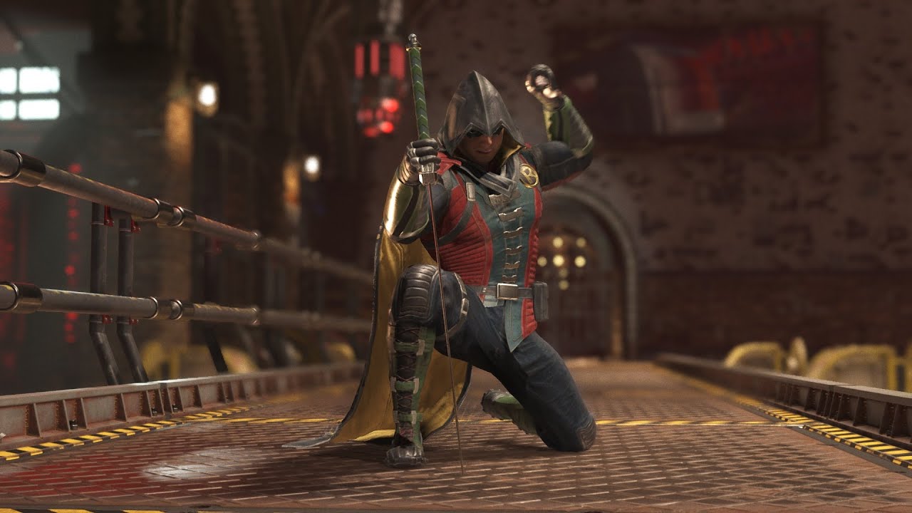 Robin And The Entire Injustice 2 Characters(Legendary Edition)