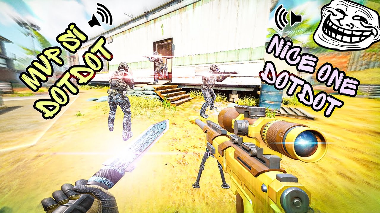 Ang bait ni ATE! Acting Like a BOT, Then Popping Off with a Sniper | CODM