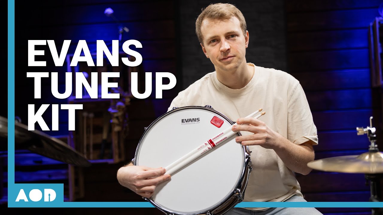Level Up Your Snare Sound with EVANS Snare Tune Up Kit | Finding Your Own Drum Sound
