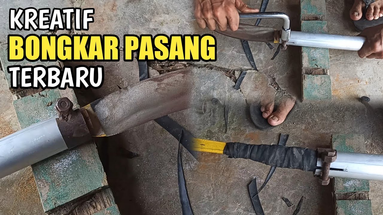 Cara Pasang Egrek Ke Fiber Model Bongkar Pasang