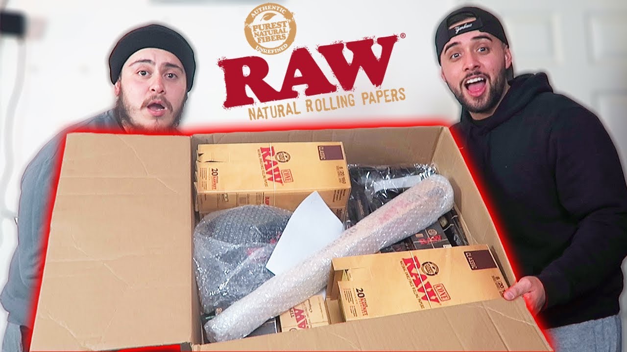 The CEO of RAW Rolling Papers sent us a HUGE GIFT!