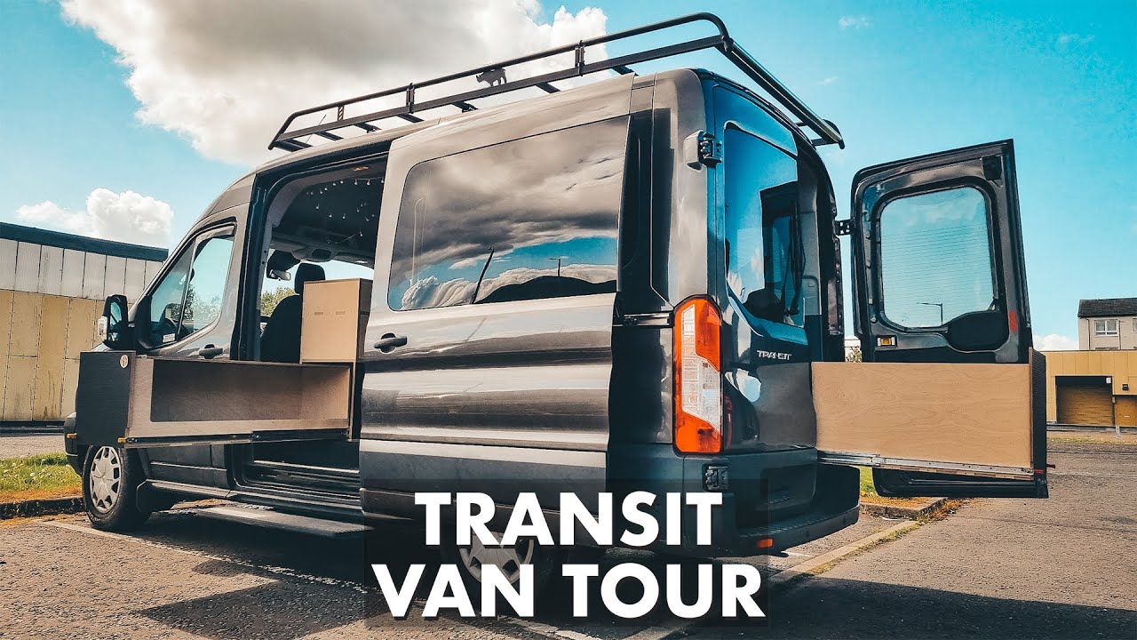 Epic Transit Mini Bus Conversion  // Full Walkthrough Campervan Tour