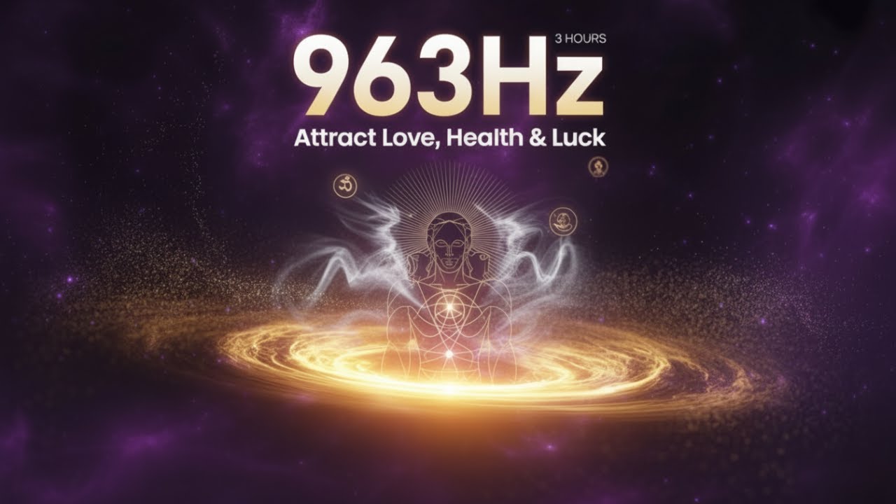 Attract Love, Health, and Good Luck with the 963Hz God Frequency 3H