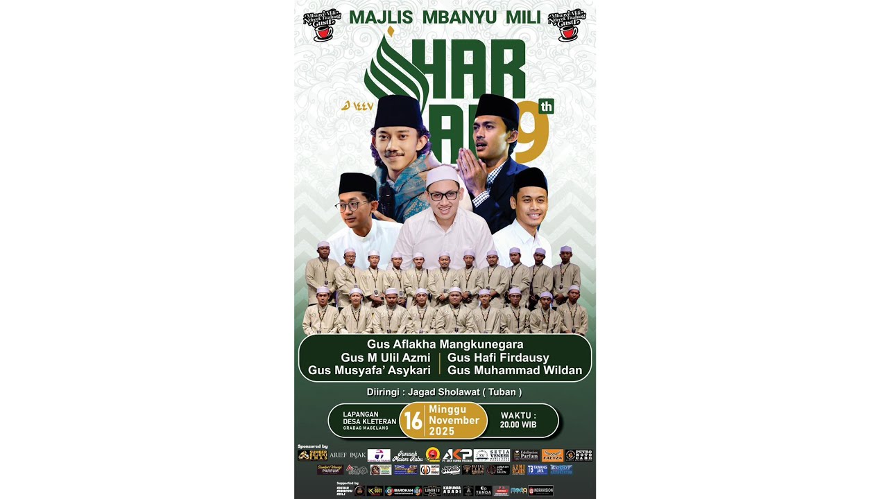 HARLAH 9th - MAJLIS MBANYU MILI
