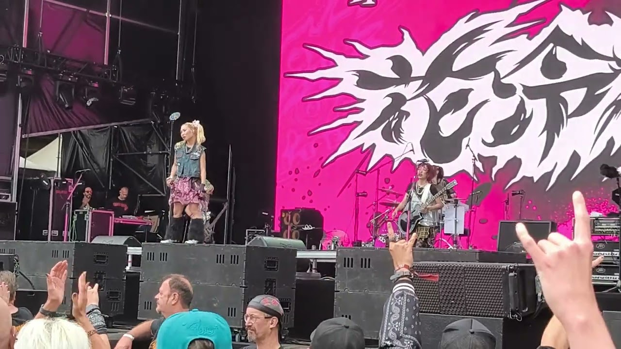 @HANABIE_official HANABIE @ Dynamo Metalfest 2025 (16/08) [Part 2] 4k 60fps