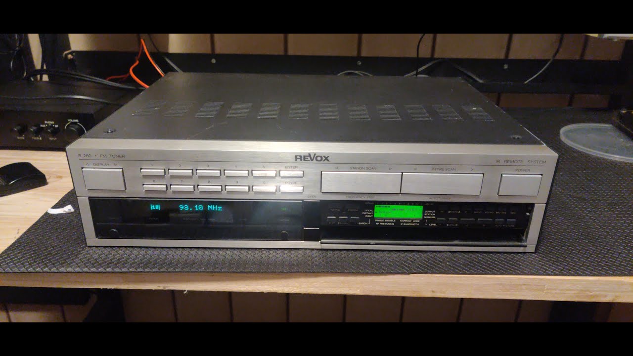 Tuner Revox B260 startet manchmal nicht aus dem Standby - Reparatur
