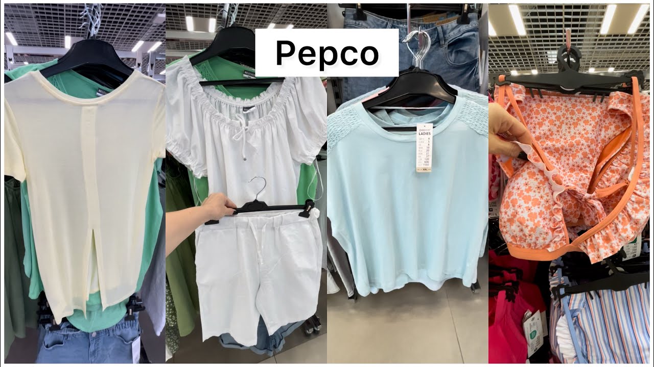 PEPCO📍NOWOŚCI DZIAŁ DAMSKI📍DZIAŁ MĘSKI📍i PÓŁECZKA PLUS WYPRZEDAŻ📍IDZIEMY NA PLAŻĘ