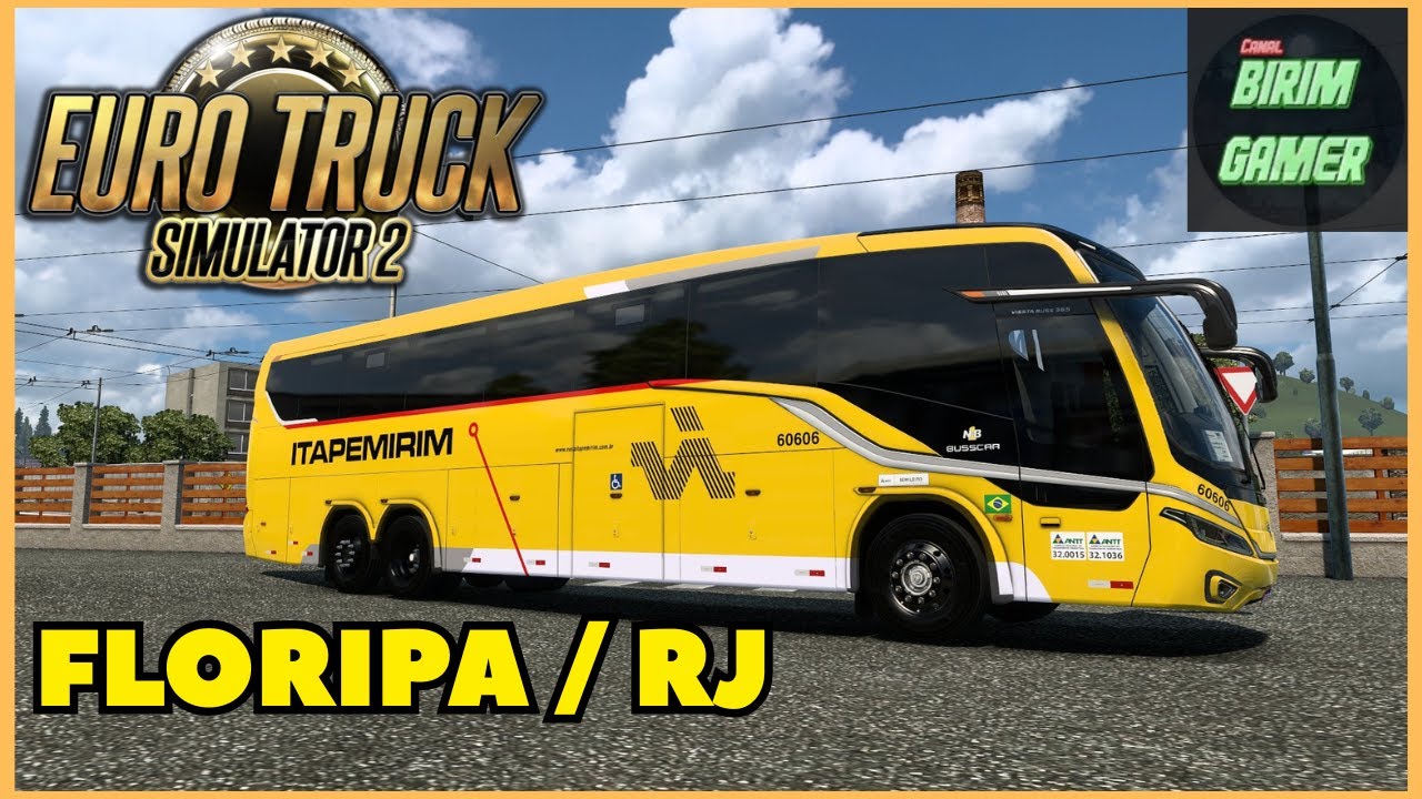 VIAGEM INSANA DE ÔNIBUS! FLORIPA ➜ RJ no ETS2 (Itapemirim) 🚍🔥