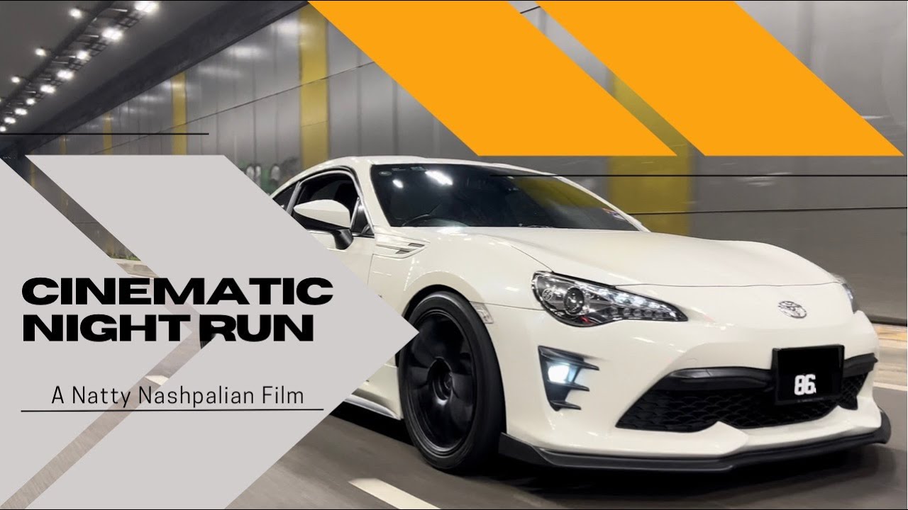 Cinematic Night Run | 2017 Toyota GT86