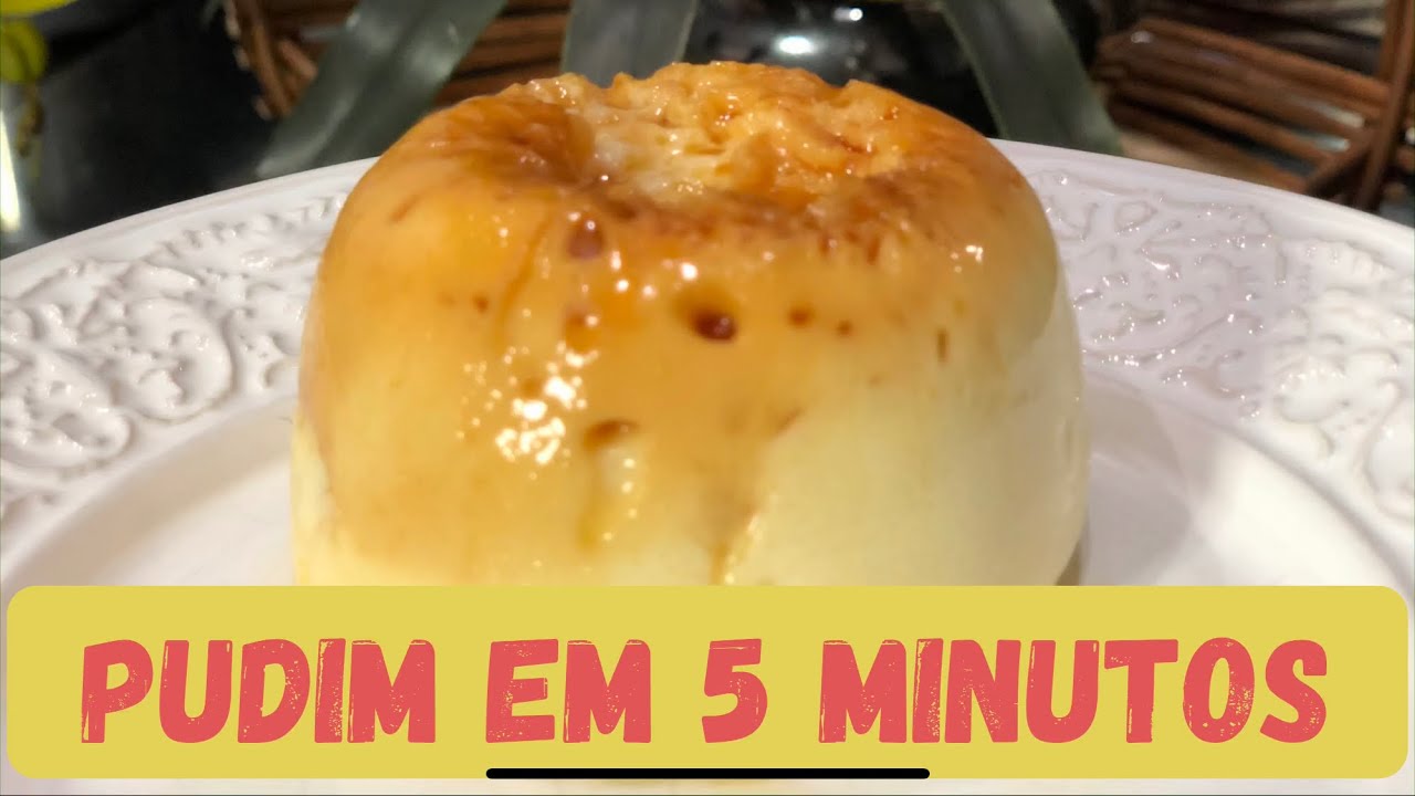 Pudim de caneca em 5 minutos