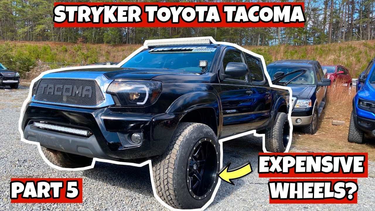 Rebuilding a Stryker Edition Toyota Tacoma Part 5 | Expensive Wheels?
