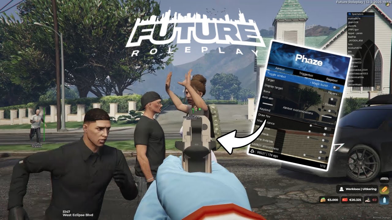 Mensen Rippen op Future Roleplay...