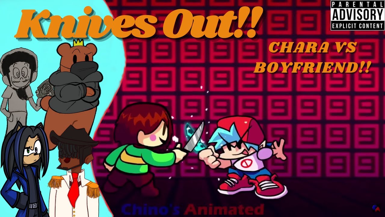 Knives out!! - Chino's Animations, Knife fight!! Ft.  @hoteprangers2078