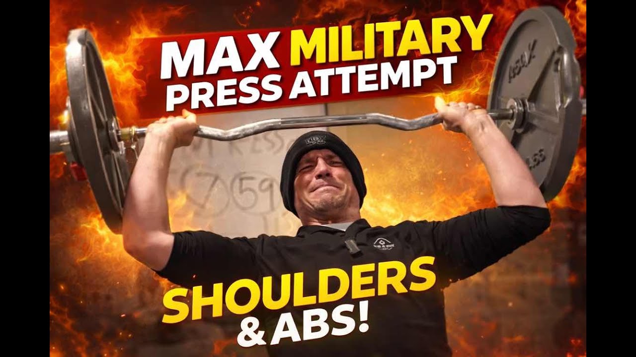 Max military attempt tonight | Shoulders abs