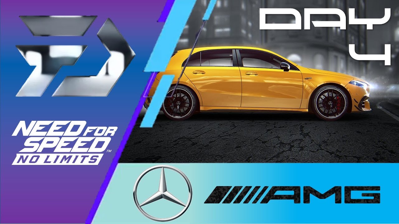 NFS No Limits - Precipice of Power - Day 4 - MERCEDEZ AMG A45 - Gran rendimiento de este pequeño aut