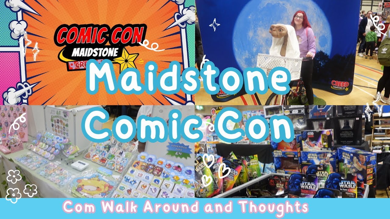 Maidstone Comic Con 2025 Walkaround & Review | Cosplay, Stalls, and More!