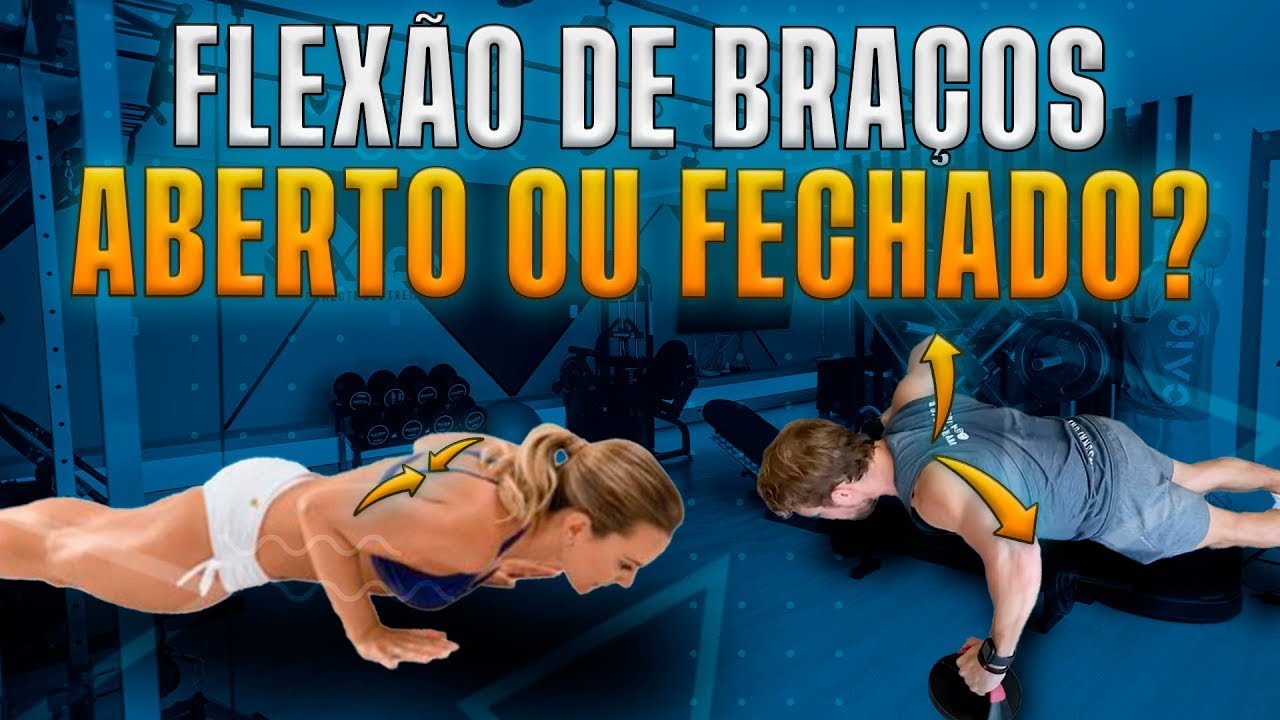 Exercício para peito e tríceps | Melhores dicas para não errar na flexão de braços