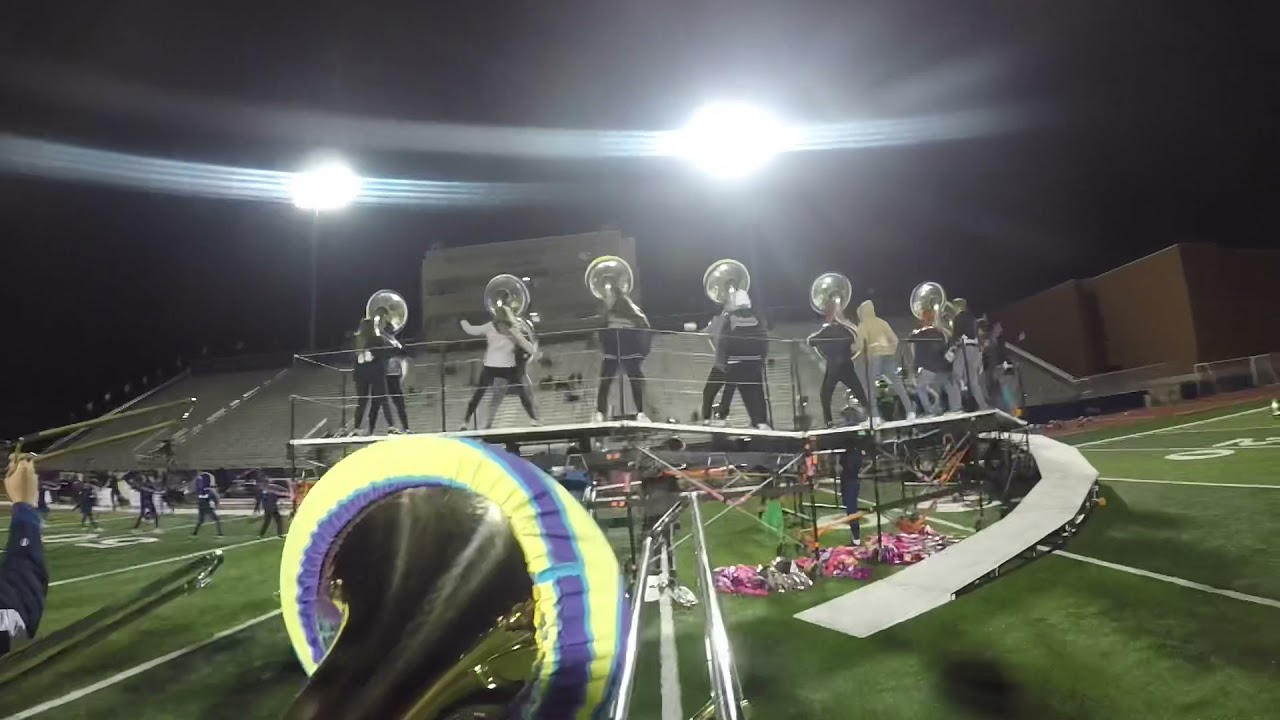 Flower Mound Band 2021 | 1st Trombone GoPro Run