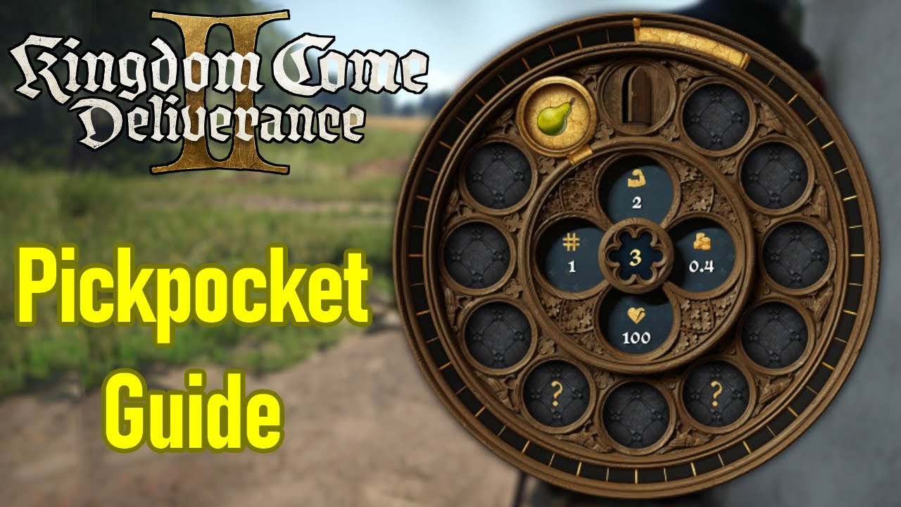 Kingdom Come Deliverance 2 pickpocketing guide, how to stealth pickpocket