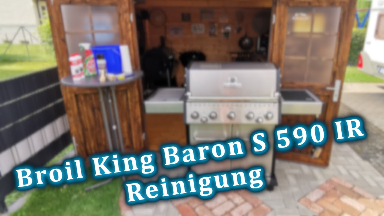 Broil King Baron 590 IR Reinigung nach 36 x Grillen