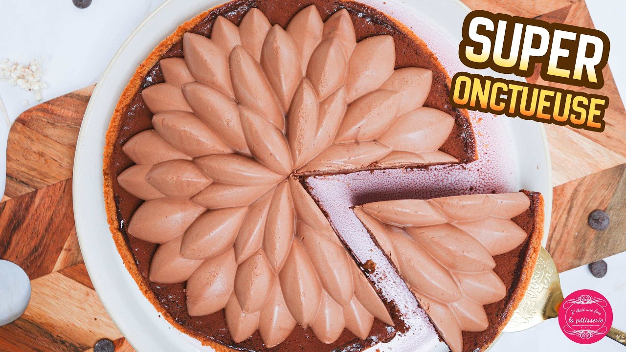 Tarte au chocolat super onctueuse 🍫🍫🍫