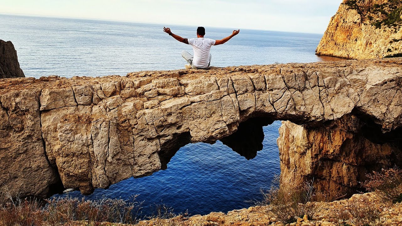 PUENTE DE PIEDRA IBIZA (CALA AUBARCA)
