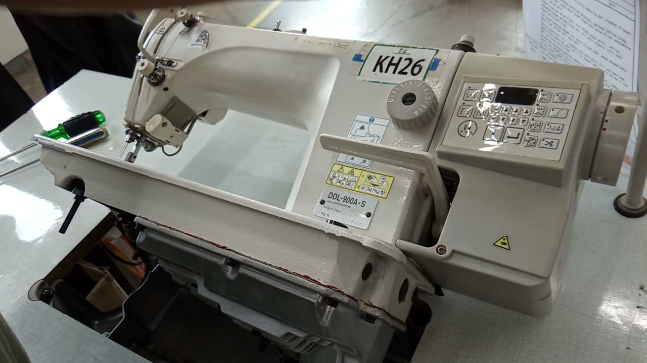 Juki otomatis DDL900A-S buka kunci speed