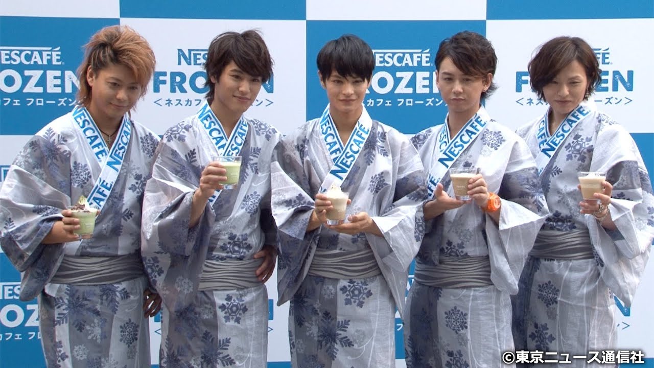 【TNS動画ニュース】D☆DATEが浴衣姿で「ネスカフェ フローズン」をPR！