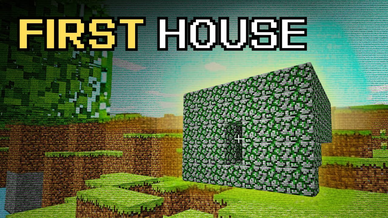 The First House in Minecraft History