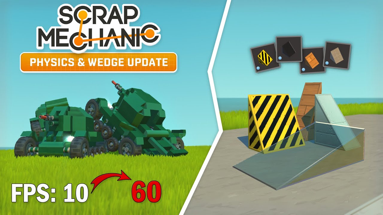 Scrap mechanic обновлениe 0.7.0 | Это обновление ждали годами!