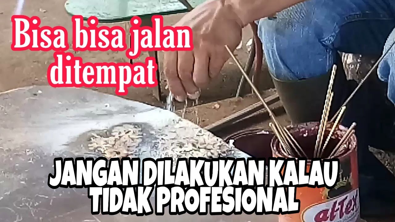 Teknik atau cara menambal propeller kapal yang rusak