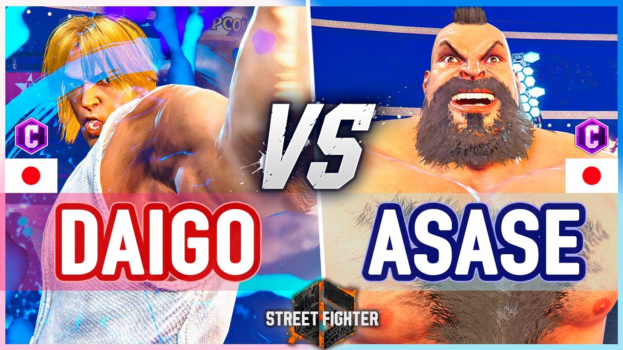 SF6 🔥 Daigo (Ken) vs Asase (Zangief) 🔥 Street Fighter 6
